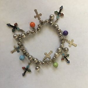 Cross Charm Bracelet